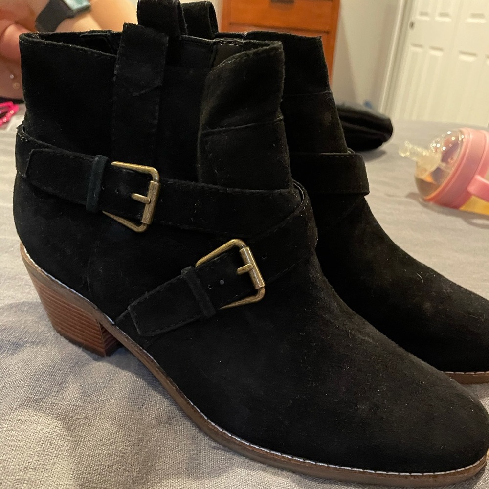 Cole Haan suede boots